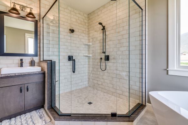 Glass Shower Installation in Burlington