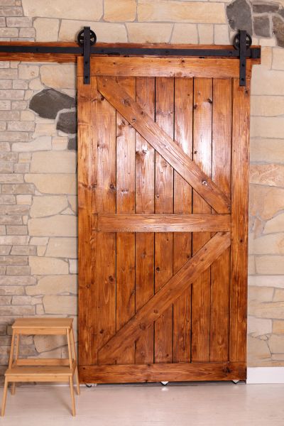 Wood Sliding Door Installation in Burlington